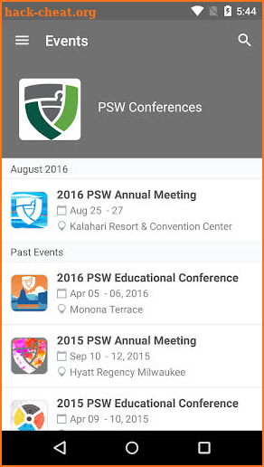 Pharmacy Society of Wisconsin screenshot