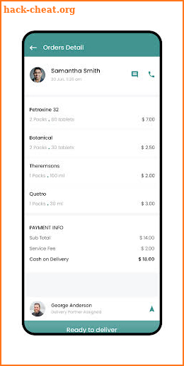 Pharmazone Vendor Flutter screenshot