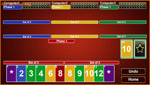 Phase Card Game Offline screenshot