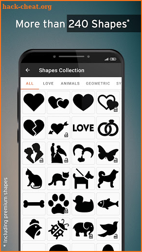 Phinsh Collage Maker - Shape & Photo Collage screenshot