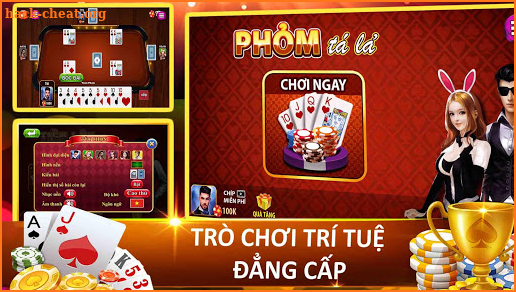 Phom - Ta La - Tú Lơ Khơ -  Tá Lả - Phỏm Offline screenshot