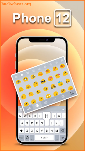 Phone 12 Keyboard Background screenshot