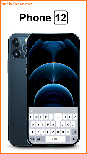 Phone 12 Pro Keyboard Background screenshot
