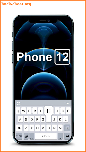 Phone 12 Pro Keyboard Background screenshot
