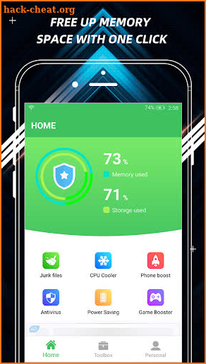 Phone Cleaner Free - Super Clean Master App screenshot