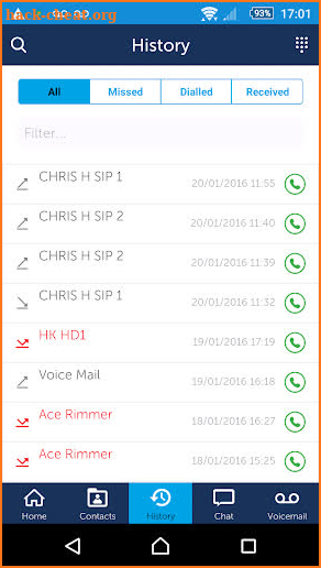 Phone Manager Mobile screenshot