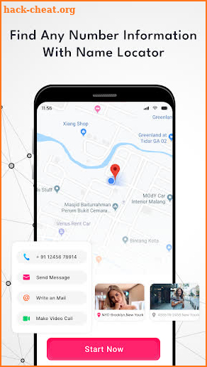 Phone Number Location Tracker screenshot