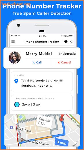 Phone Number Tracker screenshot