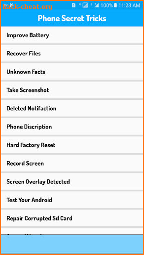 Phone Secret Tricks 2019 screenshot
