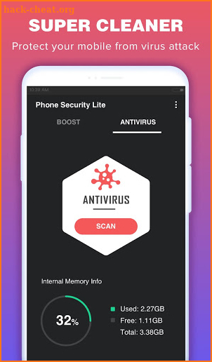 Phone Security Lite & Antivirus screenshot