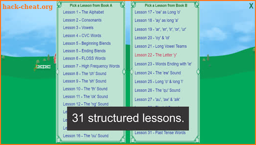 Phonics Reading Program screenshot