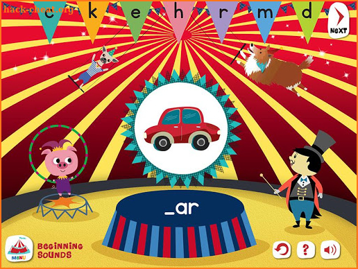 Phonics Under the Big Top screenshot