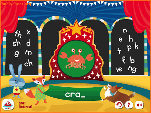 Phonics Under the Big Top screenshot