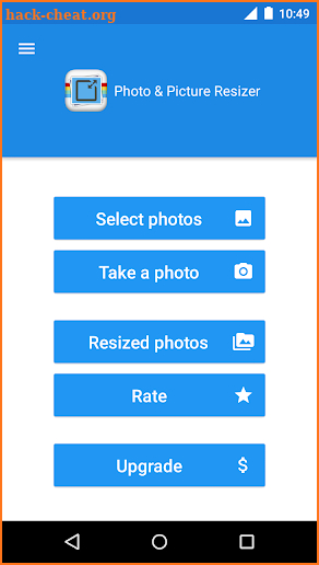 Photo & Picture Resizer screenshot