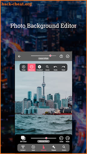 Photo Background Editor screenshot