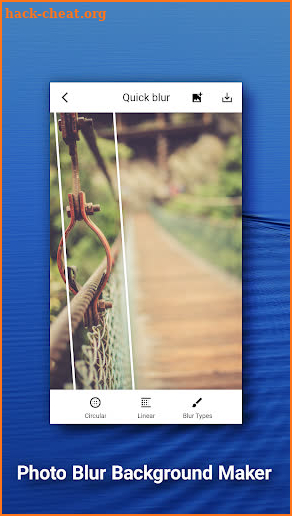 Photo Blur Background Maker screenshot