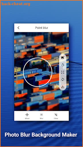 Photo Blur Background Maker screenshot