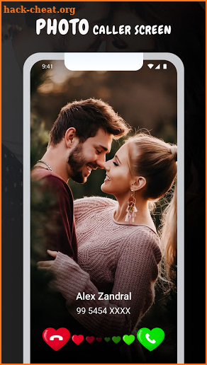 Photo Caller Full Screen – Caller Screen Themes screenshot