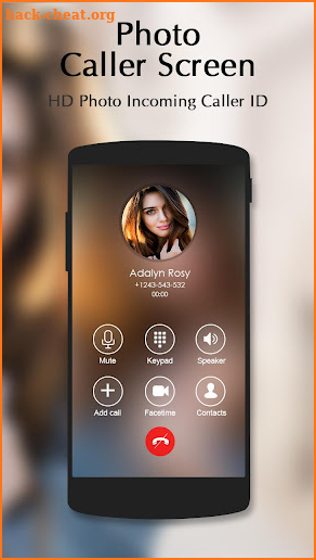 Photo caller Screen – HD Photo Caller Id screenshot