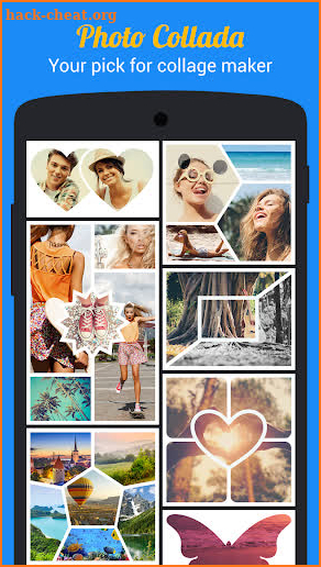 Photo Collada collage maker screenshot