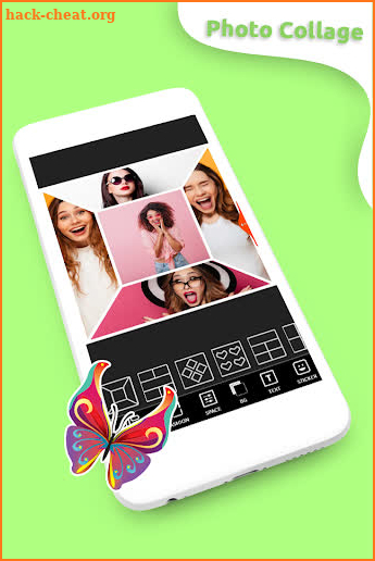 Photo collage maker & photo editor screenshot