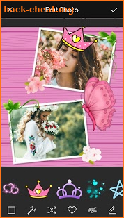 Photo Collage Pics Frame: Art Layout Dual Maker screenshot