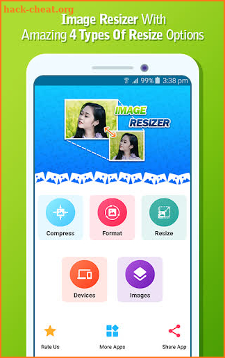 Photo Compressor, Picture & Image Resizer screenshot