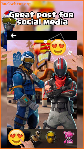 Photo Editor & Sticker: Fortnite Pic screenshot