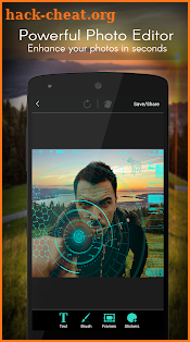 Photo Editor - Jarvis Hologram screenshot