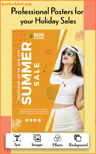 Photo Editor - Poster Creator - Text on Photos screenshot