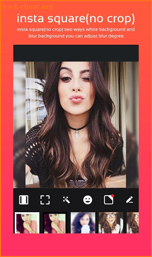Photo Editor - Square Quick Size No Crop screenshot