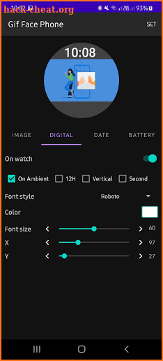 Photo Gif Watch Face screenshot