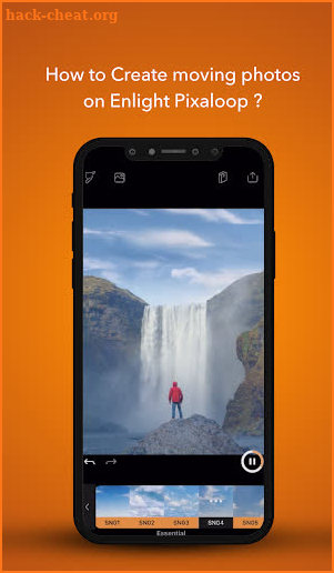 Photo Guide Enlight Pixaloop screenshot
