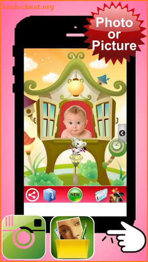 Photo kids & baby frames screenshot