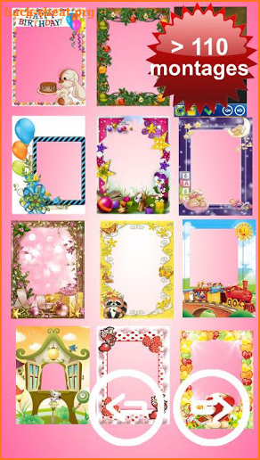 Photo kids & baby frames screenshot