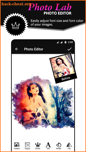 Photo Lab-Photo Editor App screenshot