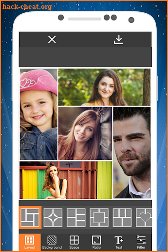Photo Layout Collage screenshot