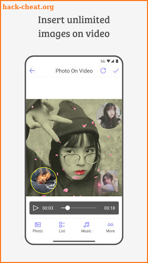 Photo On Video (Add Image, Picture To Video) screenshot