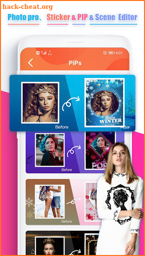 Photo pro、Sticker & PIP & Scene  Editor screenshot