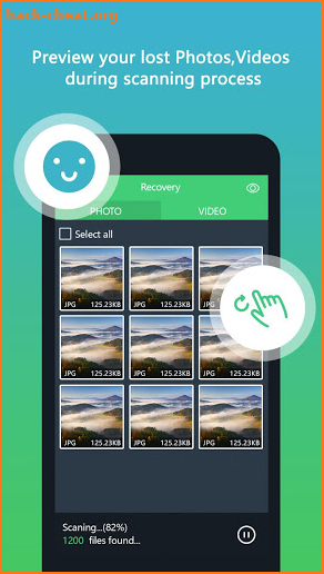 Photo Recovery Software, Restore Deleted Photos screenshot