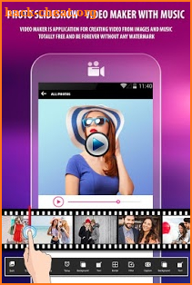 Photo Slideshow and Video Maker with Music screenshot