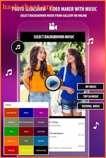 Photo Slideshow and Video Maker with Music screenshot