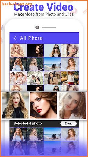 Photo Video Maker & text on videos: Video Editor screenshot