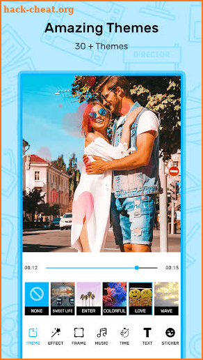 Photo video maker with music - Music Video Maker screenshot