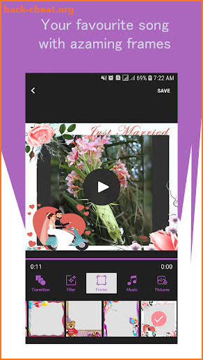 Photo Video maker with music | Photo Slide Show screenshot