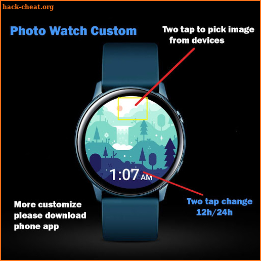 Photo Watch Face Pro screenshot