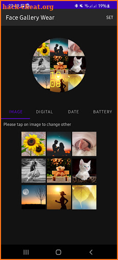 Photo Watch Face Pro (Android  screenshot