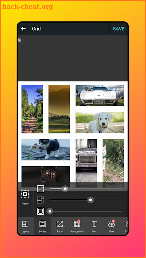 PhotoGrid Guide Photo maker screenshot