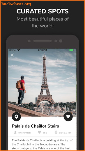 Photomapper: Best photo spots screenshot