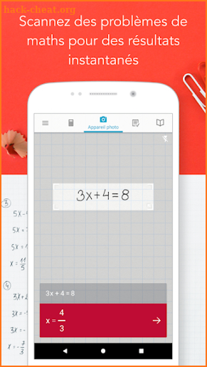 PhotoMath - Camera Calculator  free version screenshot